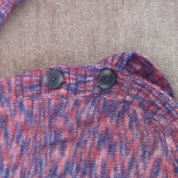 Madewell S Space-Dyed Birchmont Side-Button Pullover Sweater - Picture 6 of 9